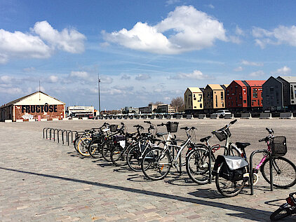 Arceaux pour vélos - Môle 1 à Dunkerque
