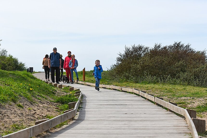 Le parc de l'Estran est désormais un lieu de balade privilégié en famille.